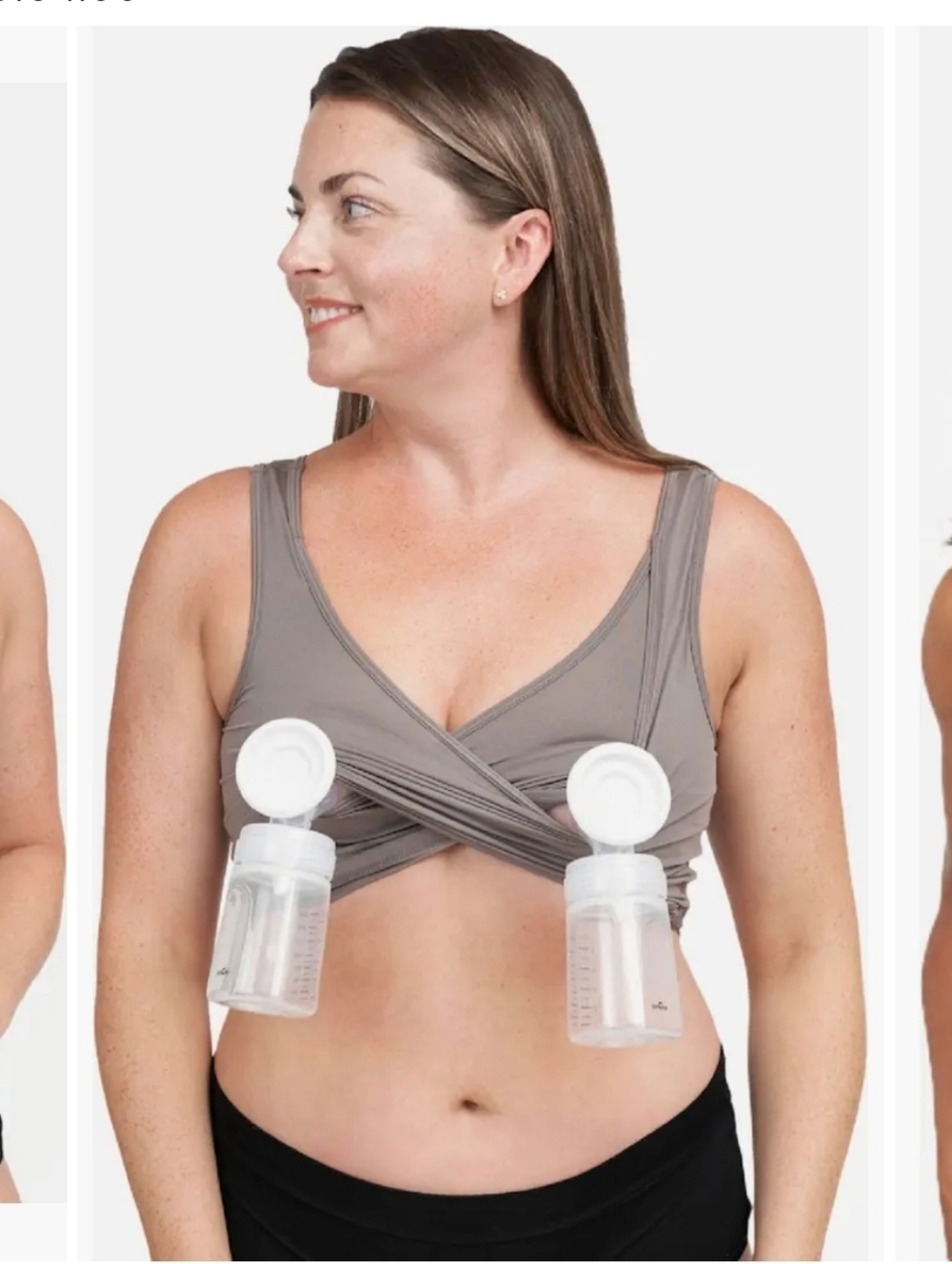 Larken X Nursing + Hands - Free Pumping Bra medium